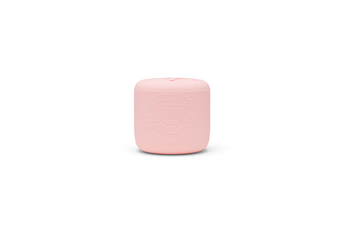 Hip Bip Silicone Kids Snack Cup with Side Clip (Pink)